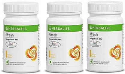 HERBALIFE Afresh Energy Drink Mix lemon Energy Drink