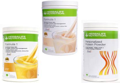 HERBALIFE FORMULA-1SHAKE MANGO-500g+VANILLA-500g+PROTEIN POWDER -400 Protein Shake
