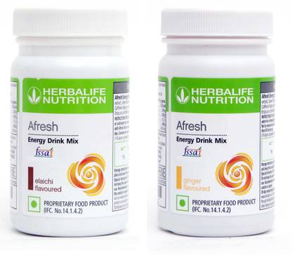 Herbalife Nutrition Afresh Energy Drink Elaichi And Ginger Flavour Energy Drink