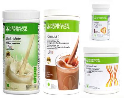 Herbalife Nutrition FORMULA1CHOCOLATE500PROTIEN200 GAFRESHENERGYDRINK ELAICHI 50 G SHAKEMATE 500 G Energy Drink