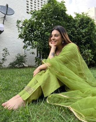 Samah Women Kurta Pant Dupatta Set