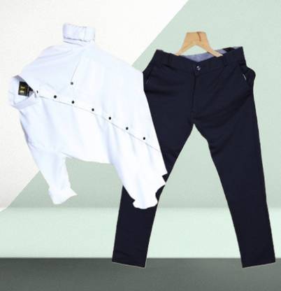 Men Shirt, Waistcoat and Pant Set