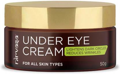 Nirvasa Under Eye Cream Enriched with Natural Oils to Remove Dark Circles & Wrinkles