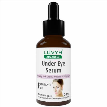LUVYH Under Eye Serum for Dark Circles, Wrinkles & Puffiness