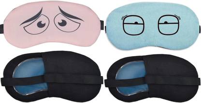 NEEVA ENTREPRISE Adjustable Cooling Gel Eye Mask for Custom Fit