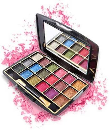 ECILAK new 18 Color Glitter mini Eyeshadow 18 g