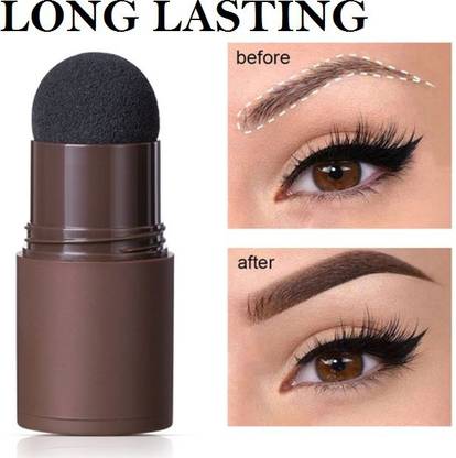 AGLEY Eyebrow Stamp Waterproof, Stencil Kit Eyebrow Stamper 10 g (Brown) 10 g