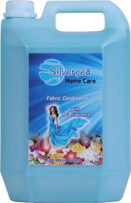 Silversea After Wash Liquid Fabric Softener - For Softness, Shine (5 ltr)