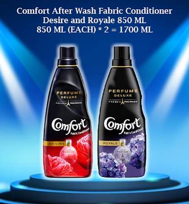 Comfort DESIRE & ROYALE FABRIC CONDITIONER 850 ML