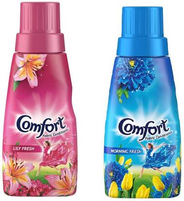 Comfort Fabric conditioner 210ml Morning fresh 1 unit and Lily fresh 1 unit (Total-02)