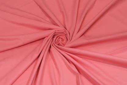 RITANJ Pure Viscose Georgette Solid Suit Fabric