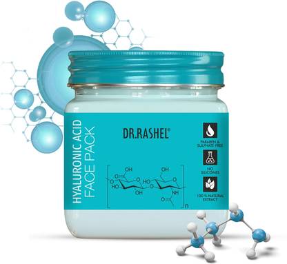Dr.Rashel HYALURONIC ACID FACE PACK | Youth Revitalizing, Nourishing & Elasticity