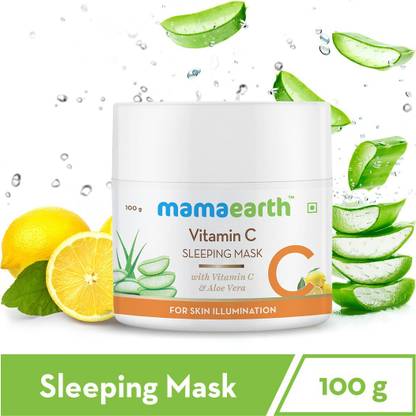 Mamaearth Vitamin C Sleeping Mask, For Women, for Skin Illumination - 100 g