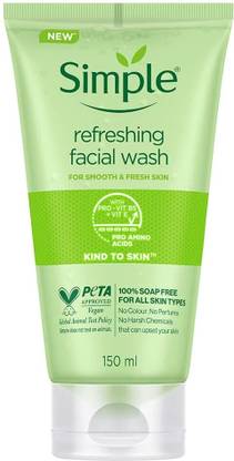 Simple Refreshing Facial Wash 150 ml Face Wash
