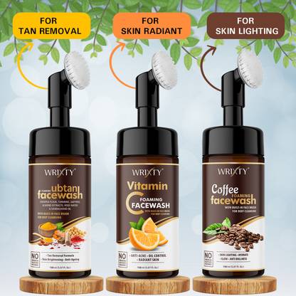 Wrixty best skincare treatment facewash kit Men & Women All Skin Types  Face Wash