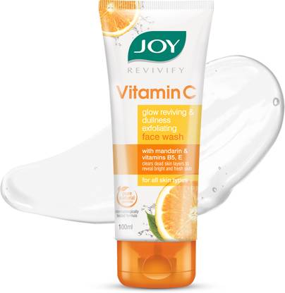 जॉय Vitamin C Bright Glow Face Wash For Oily & Acne Prone Skin फेस वॉश