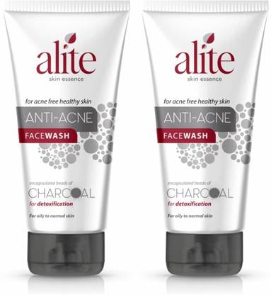 alite Anti-Acne  with Black Charcoal Beads Oil Control & Super Detox Face Wash