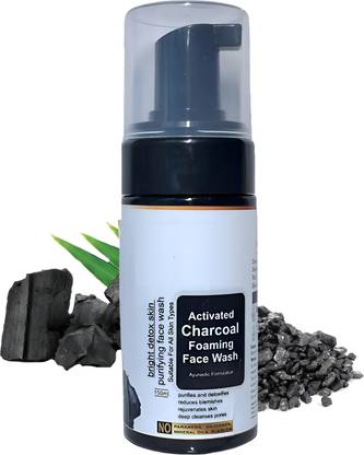 Glamezone Detox Facewash Activated Charcoal| For Deep Cleaned Skin | Reveals Glow, Pollution Clear Face Wash