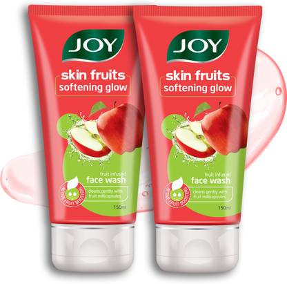 Joy Skin Fruits Softening Glow Apple  For All Skin Types Face Wash