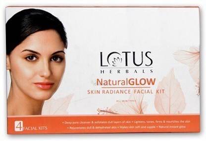 LOTUS Natural Glow Skin Radiance Facial Kit
