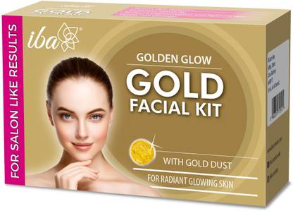 Iba Golden Glow Gold Facial Kit (6 Steps Single Use)