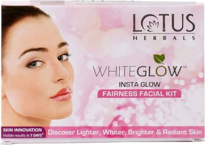 LOTUS HERBALS WHITEGLOW InstaGlow Brightening Single

Facial Kit