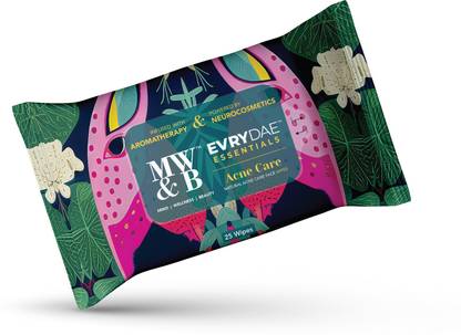 MW&B Anti Acne and Pimples Wet Tissue Wipes for Face for Women and Men
