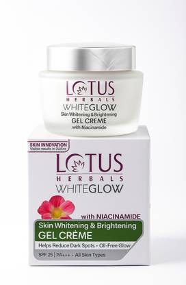 LOTUS HERBALS whiteGlow Skin Whitening & Brightening Gel Creme SPF 25