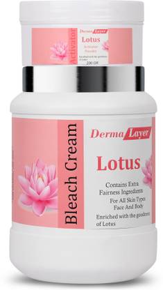 dermalayer Lotus Bleach Cream With Activator Powder 1 kg