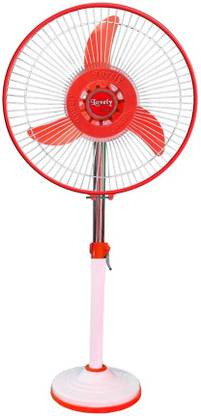 Lovely Solar Fan - DC 12Volt 30Watt King 304 mm 3 Blade Pedestal Fan