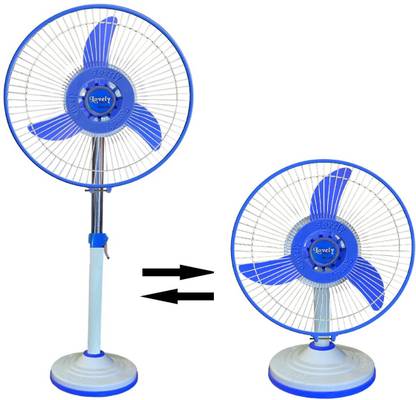 Lovely Solar Fan DC 12Volt 24Watt SanChi 2in1 Convertible with 1 Year Warranty 304 mm Pedestal Fan