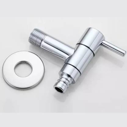 COSSIMO Turbo Zinc Alloy Wall Mounted Washing Machine Nozzle Bib Cock - Pack of 1 Bib Tap Faucet