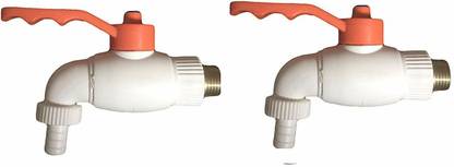 Prestige PVC Heavy Garden Tap/Outdoor Tap- set of 2 PVC Heavy Garden Tap/Outdoor Tap- set of 2 Bib Tap Faucet