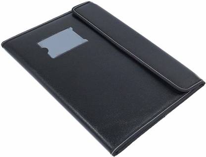 Maxjet PU Leather File Folder With Menetic Flap