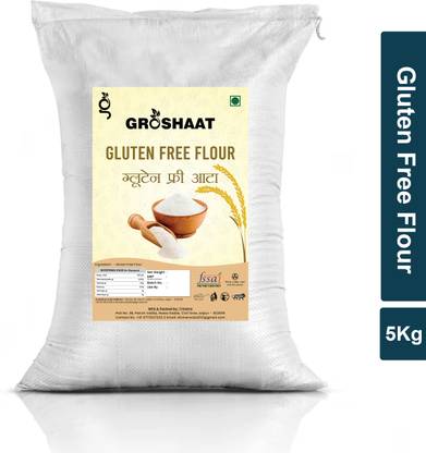 Groshaat Gluten Free Atta (Gluten Free Flour) - 5Kg (Pack of 1)