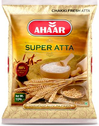 Ahaar Super Atta 10 Kg Low Fat Atta