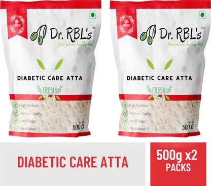 Dr. RBL's Sugar Control, Low GI(Glycemic Index) Atta for Diabetics Blend of Wheat & Pulses