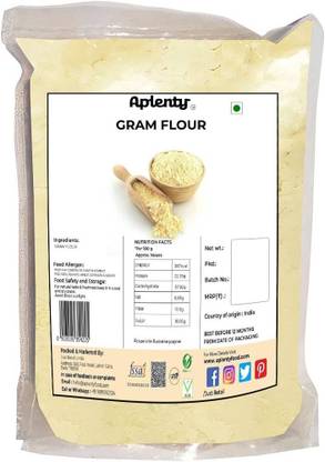 APLENTY Gram Flour | Besan | Chickpea Flour | Chana Daal Fine Besan