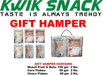 kwik snack GIFT HAMPER-3 Combo Pack of 6 Combo