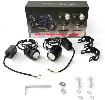 CCE H4 MoMotorcycle LED Driving Fog Lamp Lights 60W Projector Fog Lamp Motorbike, Car LED (12 V, 12 W)