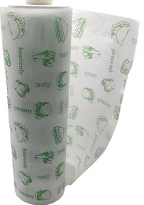 Ziccs Food wrapping butter paper 1 Kg | paper roll for food baking paper butter papers Paper Foil