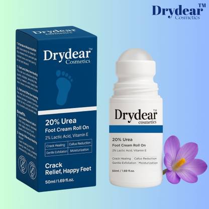 DRYDEAR 20% Urea Foot Cream ROLL -ON | For Dry & Cracked Heels