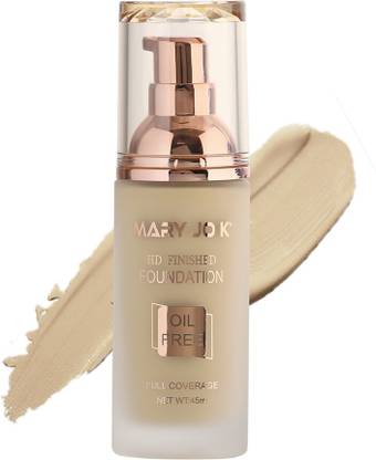 MARY JO K H.D. Finished Full Coverage Foundation, Oil Free (02) Foundation