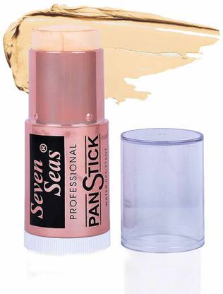 Seven Seas Professional PanStick Concealer Cream Texture Waterproof High Coverage Foundation