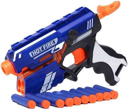 Sneh Fashion Foam Blaster Gun Toy (10 Suction Dart Bullets) Darts & Plastic Bullets