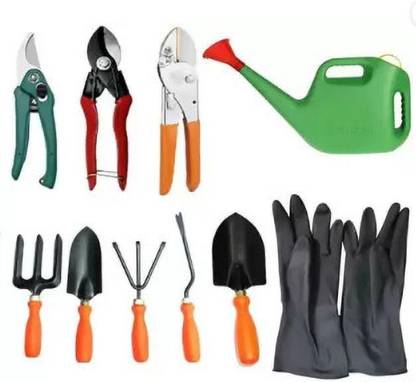 AGT Gardening Tools 9 item Garden Tool Kit