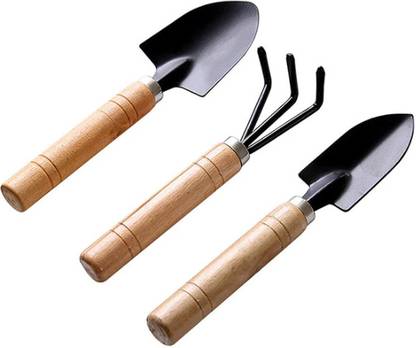 Gree9 Store Garden Tool Set I Garden Tools I Trowel Cultivator Weeder (Multicolor Set of 3) Garden Tool Kit