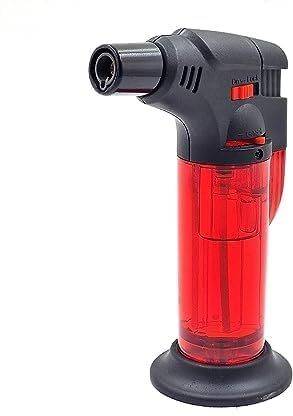 Revees Clive Jet Flame Blow Torch Lighter | Windproof Refillable Butane Gas Torch Lighter Plastic Gas Lighter