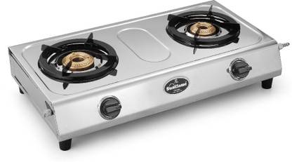 Sunflame CROMA 2B SS Stainless Steel Manual Gas Stove