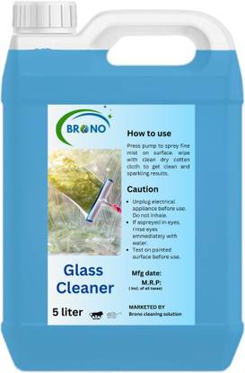 Brono glass cleaner, surface cleaner, clear view, dirt clear liquid, car glasses,